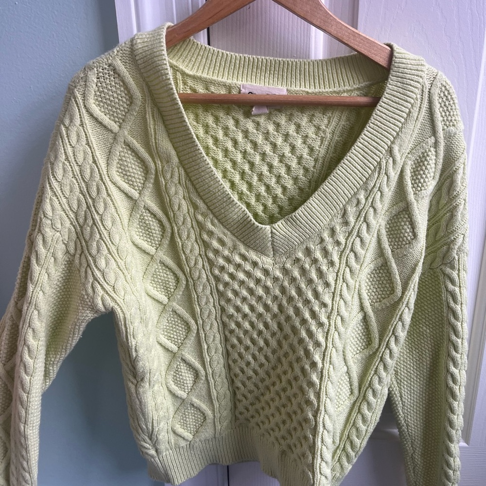 A almost new yellow sweater from Nordstrom.